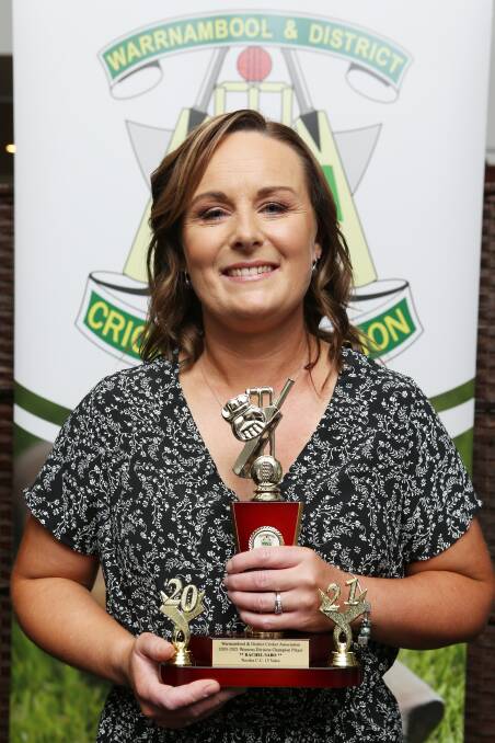 CHAMPION: Rachel Sabo is the inaugural women's division cricketer of the year. Picture: Chris Doheny