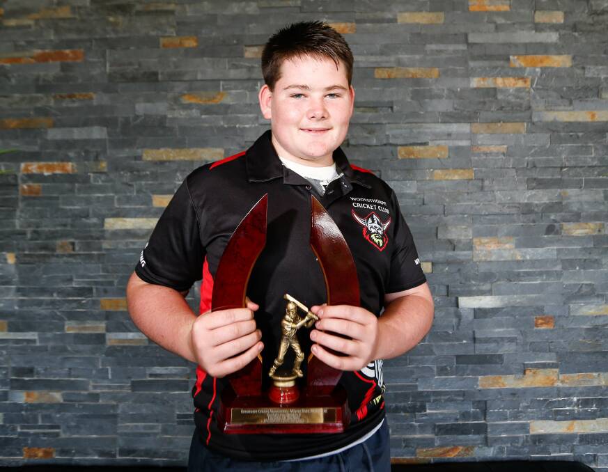 STAR SEASON: Woolsthorpe's Jackson Hansford was the division two cricketer of the year.
