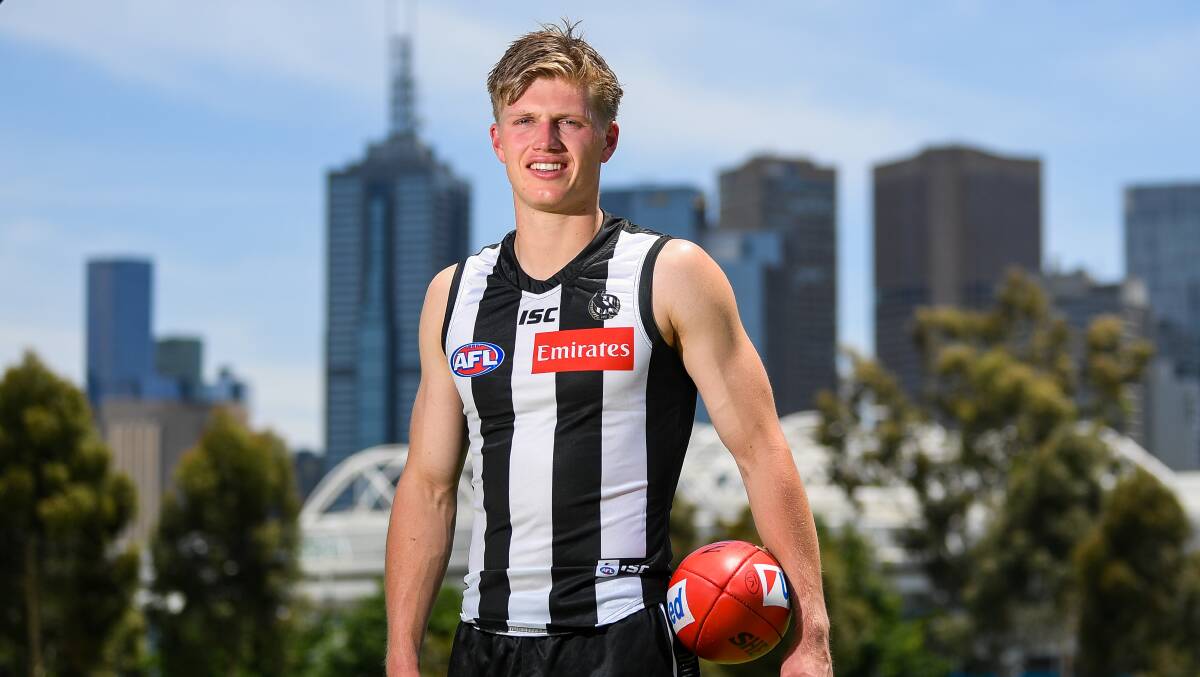 NEW START: South Warrnambool's Jay Rantall has been delisted from Collingwood. Picture: Morgan Hancock