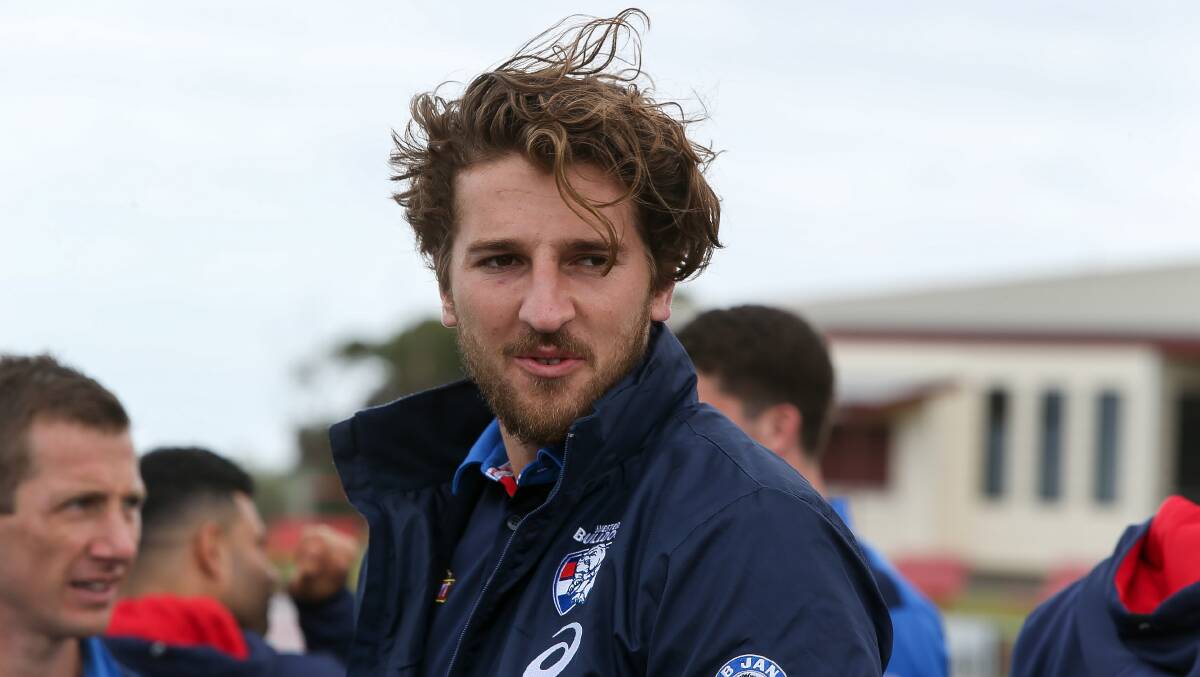 READY TO RUMBLE: Western Bulldogs skipper Marcus Bontempelli. Picture: Anthony Brady