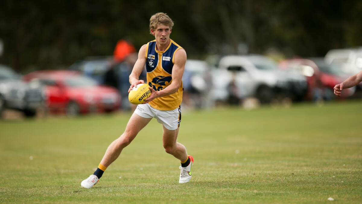 ONE TO WATCH: North Warrnambool Eagles' Harry Keast has a bright future. Picture: Chris Doheny