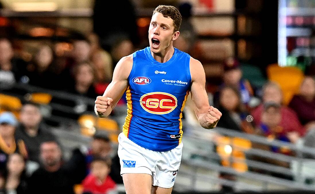 RUNNING MACHINE: North Warrnambool Eagles export Josh Corbett is as fit as he's ever been entering his third pre-season at AFL level. Picture: Getty Images