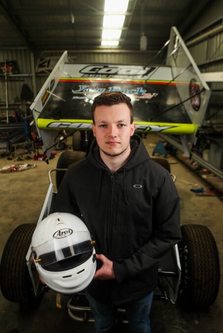 READY TO ROLL: Kirkstall driver Brayden Cooley will move to North America to race full-time for Glenn Styres Racing. Picture: Morgan Hancock