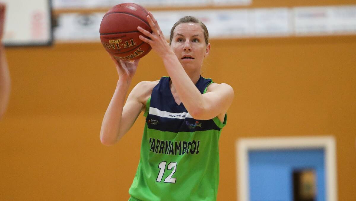 GOING STRONG: Warrnambool Mermaids' Katie O'Keefe was dominant on Saturday. Picture: Morgan Hancock
