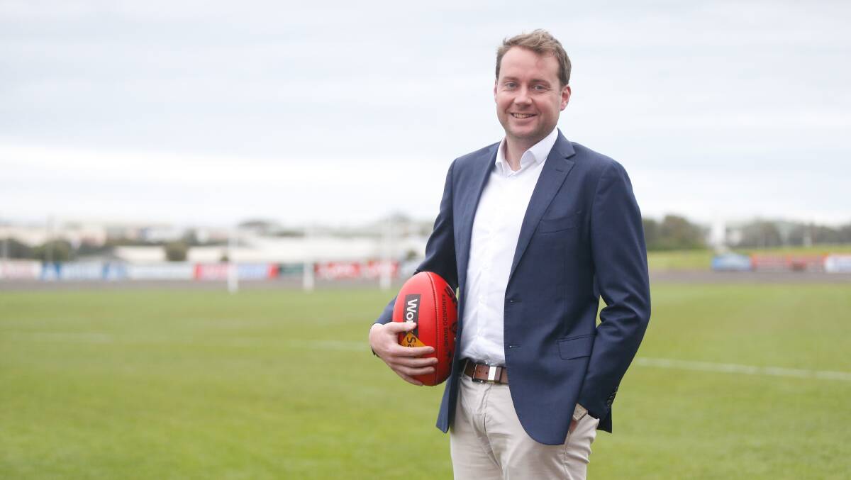 AFL Western District's commercial and operations manager Matt Ross. Picture: Mark Witte 