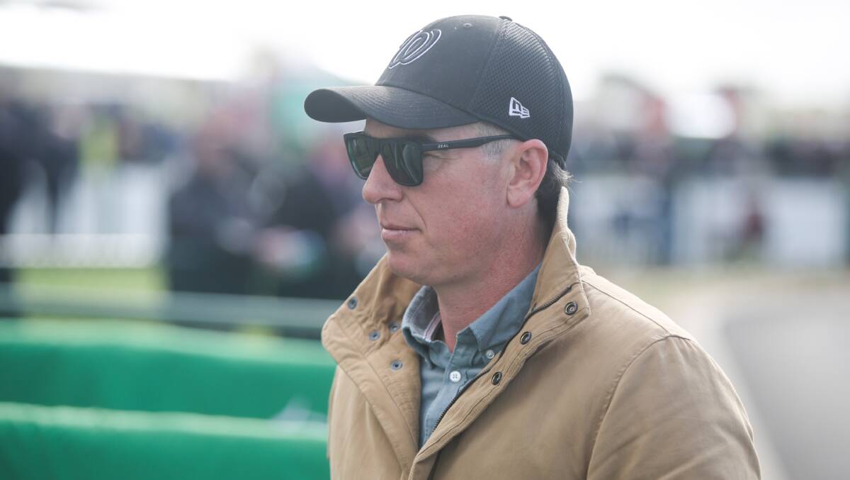 WEIGHING IT UP: Warrnambool trainer Symon Wilde is toying with the idea of running American In Paris in the Grand National Steeplechase. Picture: Morgan Hancock