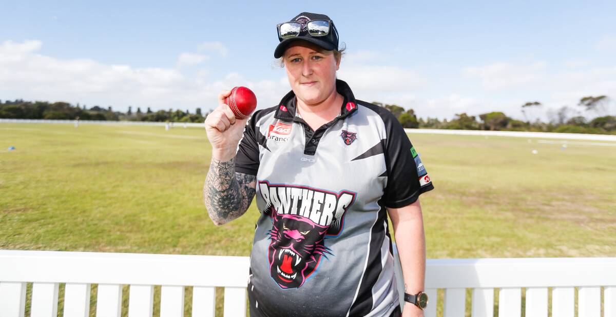 GOOD SPELL: West Warrnambool all-rounder Jaz Bowater took a hat-trick and posted a half-century on Saturday. Picture: Anthony Brady