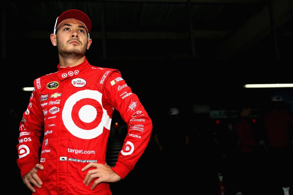 CONTENDER: American Kyle
Larson is among the biggest
chances for classic honours.
Picture: Getty Images