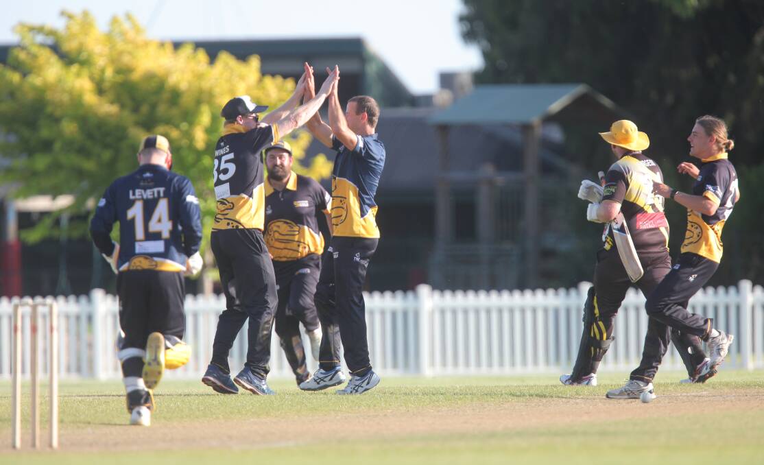 ANOTHER ONE: Woodford won the Warrnambool and District Cricket Association's Twenty20 flag on Thursday.
