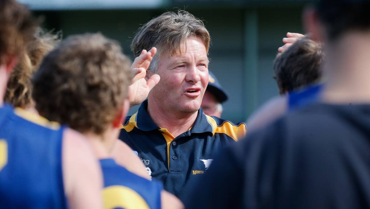 BIG INS: North Warrnambool Eagles coach Adam Dowie says a trio of recruits will benefit his side. Picture: Chris Doheny