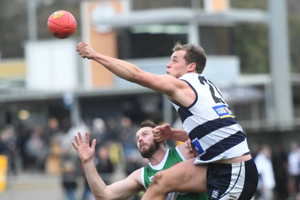PLEASED: Koroit has signed ruckman Harry Crone to bolster its tall stocks. Picture: Bendigo Advertiser