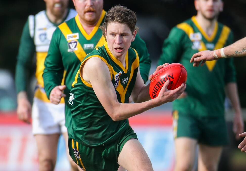 SEAMLESS: Portland's Zac Stuchbery while playing for Tyrendarra in 2021. Picture: Morgan Hancock