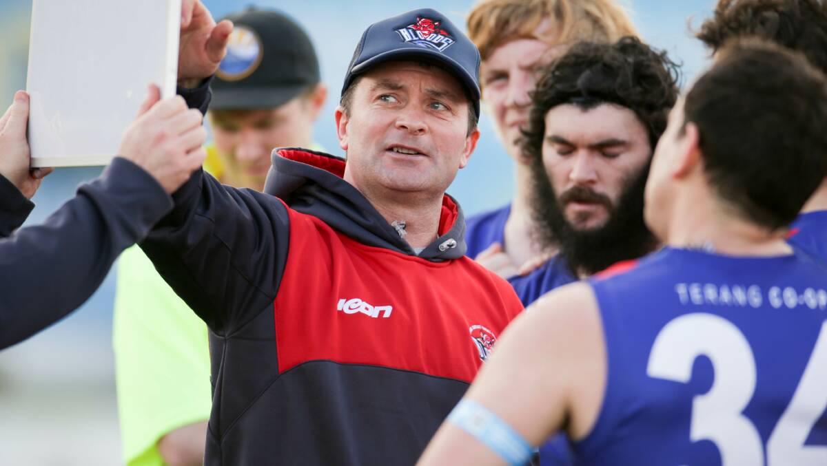 LOOKING AHEAD: Terang Mortlake has reappointed coach Ben Kenna. Picture: Chris Doheny