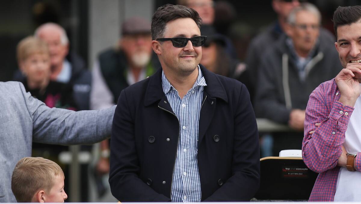 RELIEVED: Warrnambool trainer Daniel Bowman is pleased Bubble Palace could win on Tuesday. Picture: Morgan Hancock