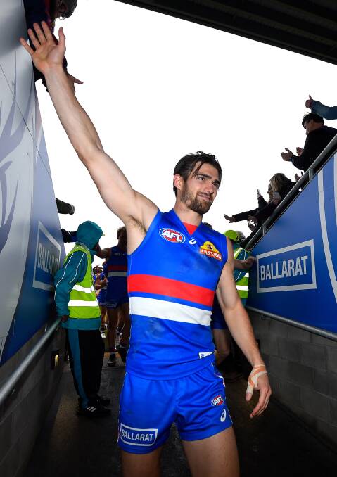 TOP CAREER: Camperdown and Gnotuk export Easton Wood is among the Western Bulldogs' greatest. Picture: Adam Trafford