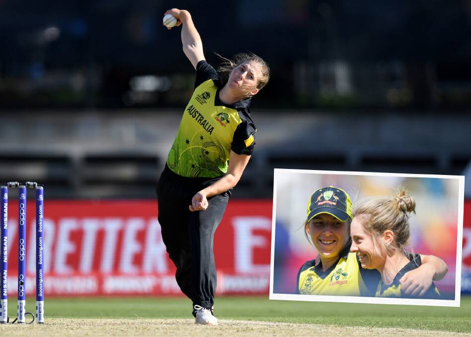 ON THE MEND: Mortlake-raised cricketer Georgia Wareham is determined to get back playing for Australia after rupturing her anterior cruciate ligament in October. Pictures: Morgan Hancock