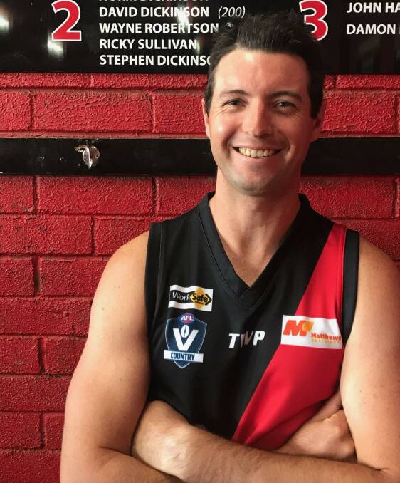 BACK IN: Ricky Sullivan has returned to Cobden after eight years in Townsville playing for Thuringowa Bulldogs, a stint which yielded two premierships.