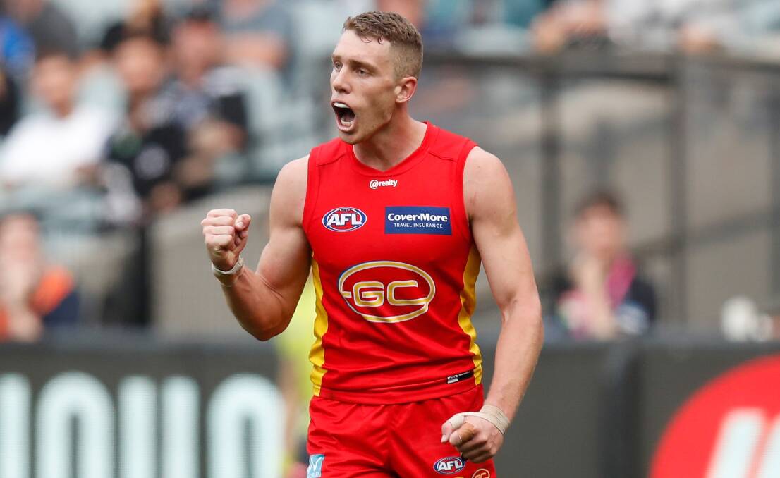 VALUABLE ASSET: Gold Coast Suns' Josh Corbett can play a vital role if his body permits, according to coach Stuart Dew. Picture: Getty Images