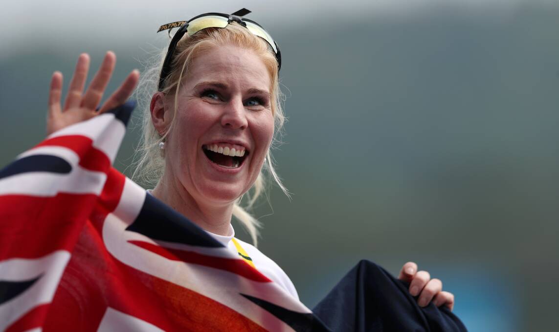 FRESH AND NEW: Warrnambool-raised rower Kathryn Ross will compete at her fourth Paralympic games from Friday. Picture: Getty Images