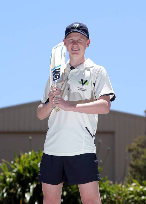GROWING: Nick King is developing his game and has grand ambitions with the Prahran Cricket Club. He is playing tier-two Victorian Premier Cricket.