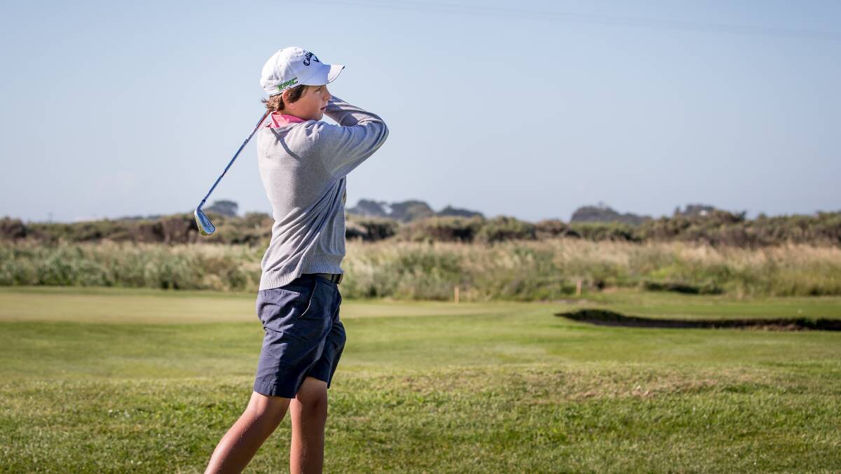 STRONG START: Warrnambool's Will Mackenzie was a strong performer on day one of the Port Phillip Open Amateur, but slid on day two. Picture: Christine Ansorge
