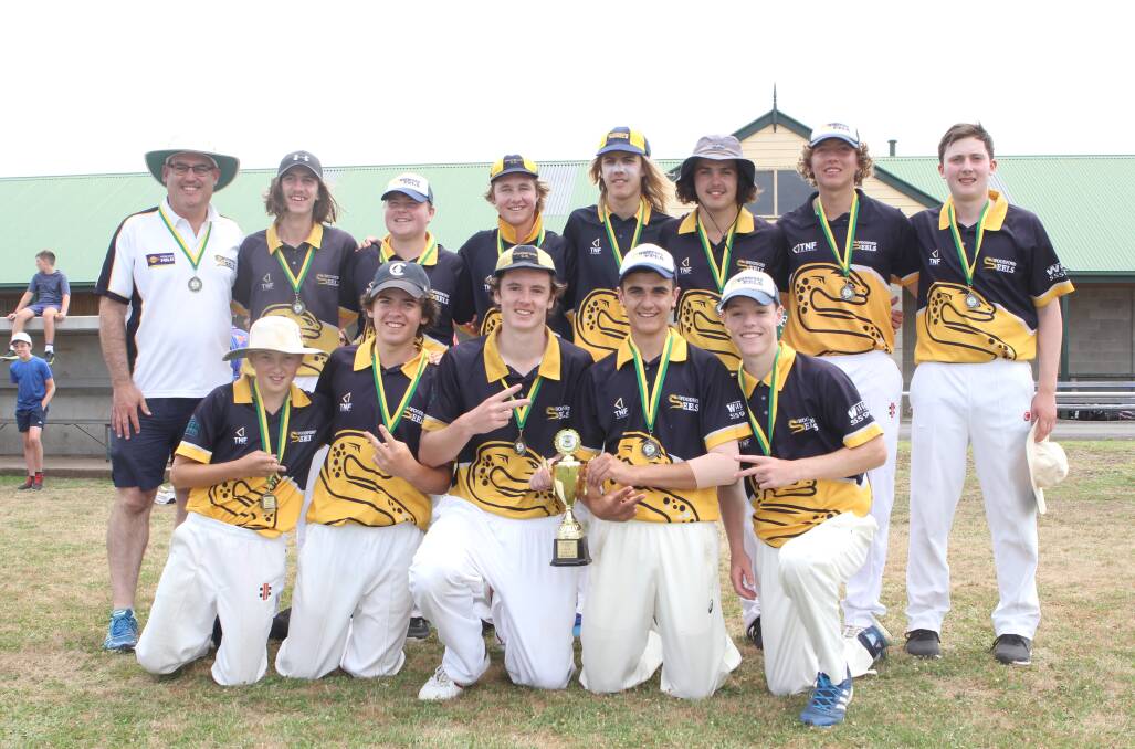 CHAMPIONS: Woodford defeated Merrivale to take out the Warranmbool and District Cricket Association under 17 Twenty20 grand final on Australia Day. Picture: Nick Ansell