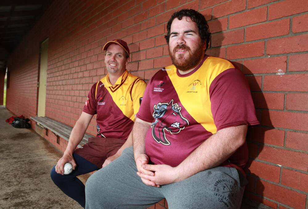 LEADERS: East Warrnambool
has appointed Jarrod Wilson
and Luke Smith as its division
one captains. Picture: Nick Ansell
