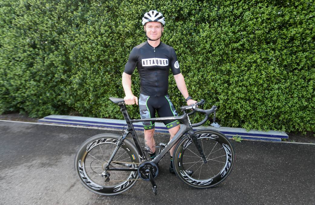 BIG WEEK: Tim Reddick ahead of the Anchor Point Melbourne to Warrnambool Cycling Classic. Picture: Morgan Hancock