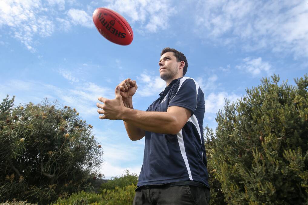 ENJOYING LIFE: Nirranda's Luke Weel is relishing the chance to play across half back with the reigning premier. Picture: Amy Paton