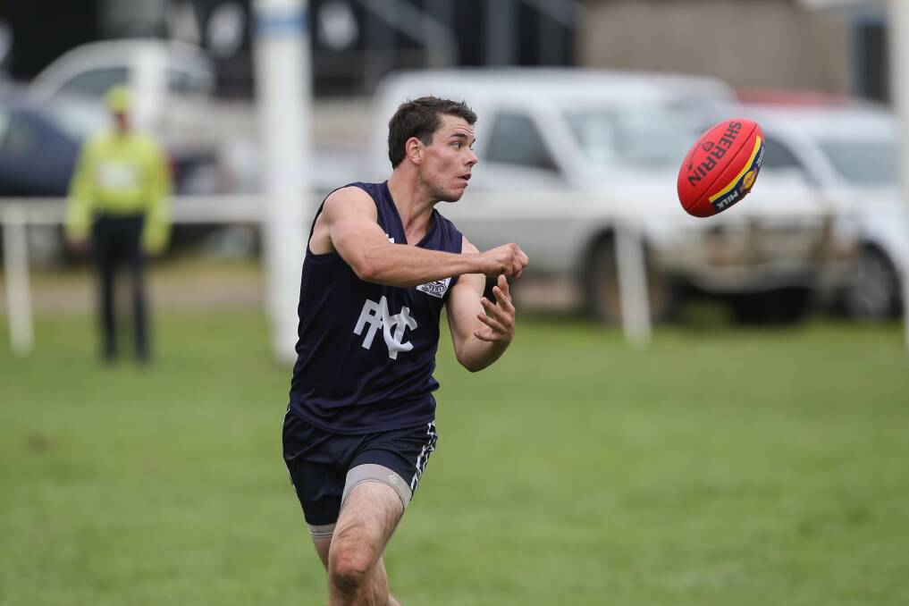 NEW MAN: Nirranda's Luke Weel was solid against Panmure. Picture: Amy Paton