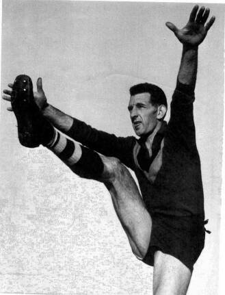 Inductee: Former South Melbourne best and fairest winner, the late Frank Johnson, will be inducted into South Warrnambool's VFL/AFL Wall of Fame. 