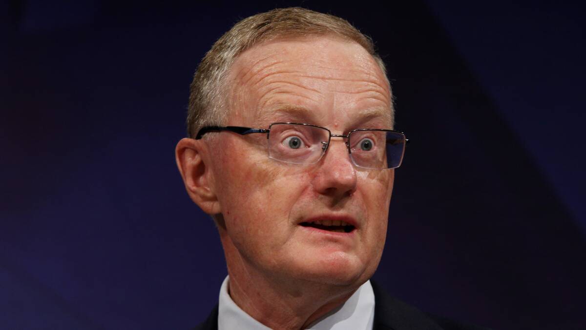 Reserve Bank governor Philip Lowe. Picture Getty Images