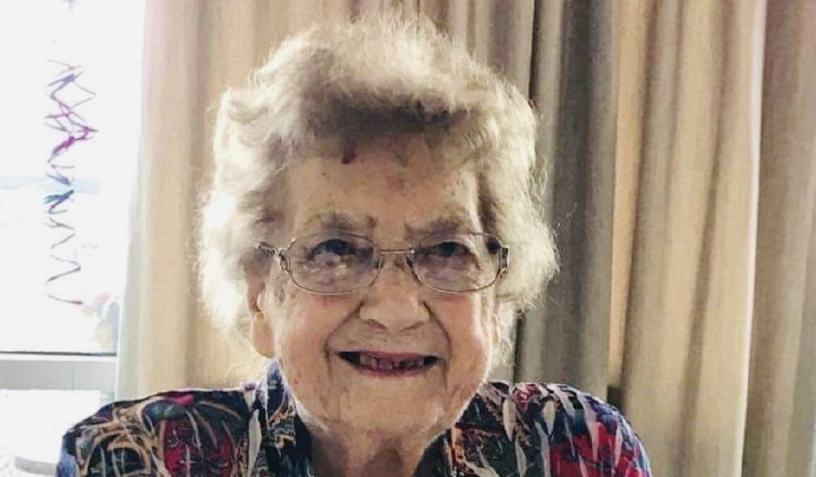 Zoe Wundenberg's grandmother, Pauline Kermode, turned 100 last week. Picture supplied