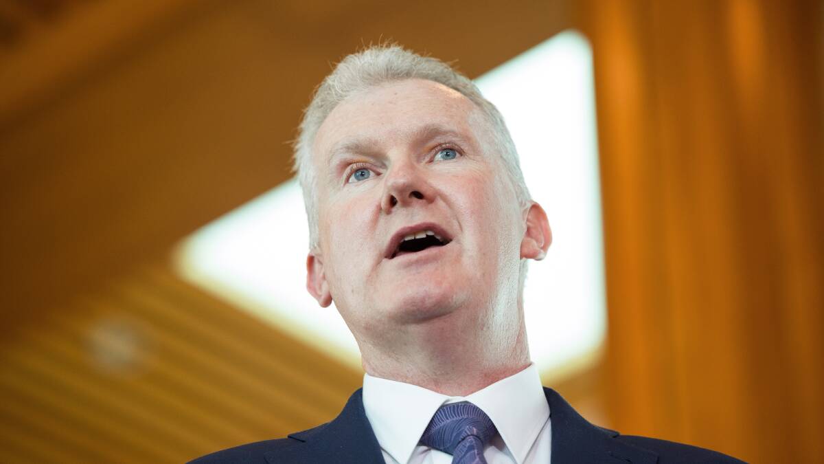 Workplace Relations Minister Tony Burke. Picture by Sitthixay Ditthavong