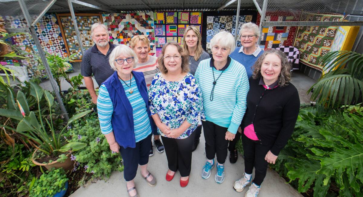 In Stitches: Yangery Cottage quilters are preparing to display more than 200 quilts at the Friday and Saturday event. Picture: Christine Ansorge