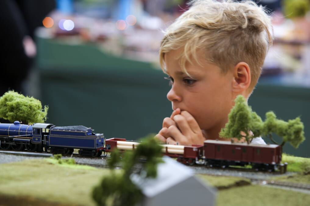 Engrossing: Organisers of the 2019 Model Train Show are hoping the weekend event will be the biggest and best they've hosted. Picture: Rob Gunstone