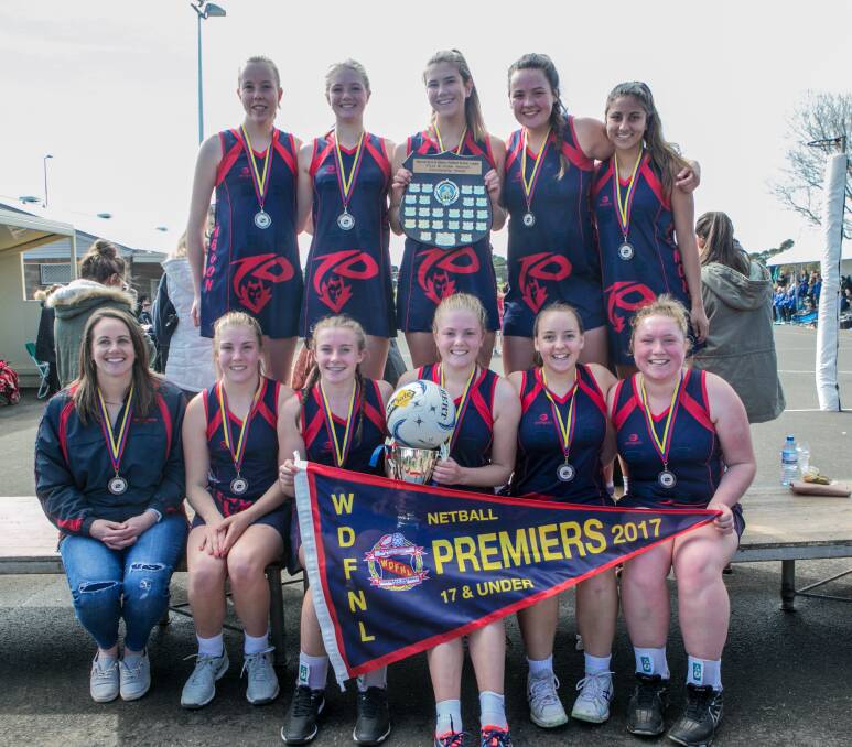 Demons day: Timboon was winners in the 17 and under WDFNL grand final on Saturday. The Demons defeated Old Collegians by seven goals. Picture: Christine Ansorge.