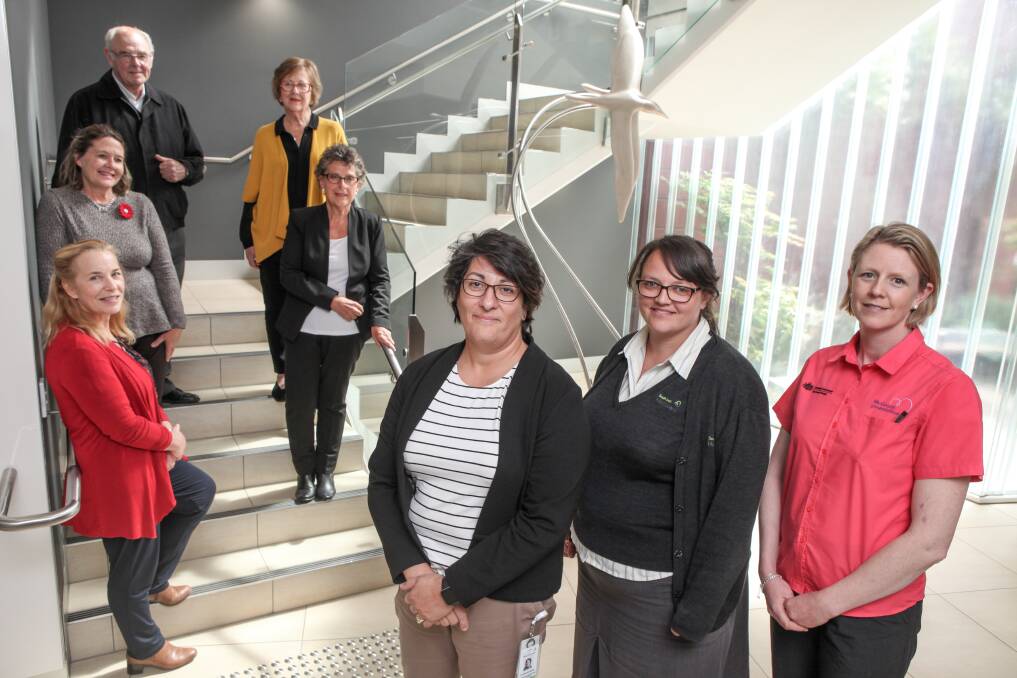 Welcome: South West Healthcare cancer staff are moving into the Warrnambool Cancer Centre, allowing access to services easier for patients. Picture: Rob Gunstone

