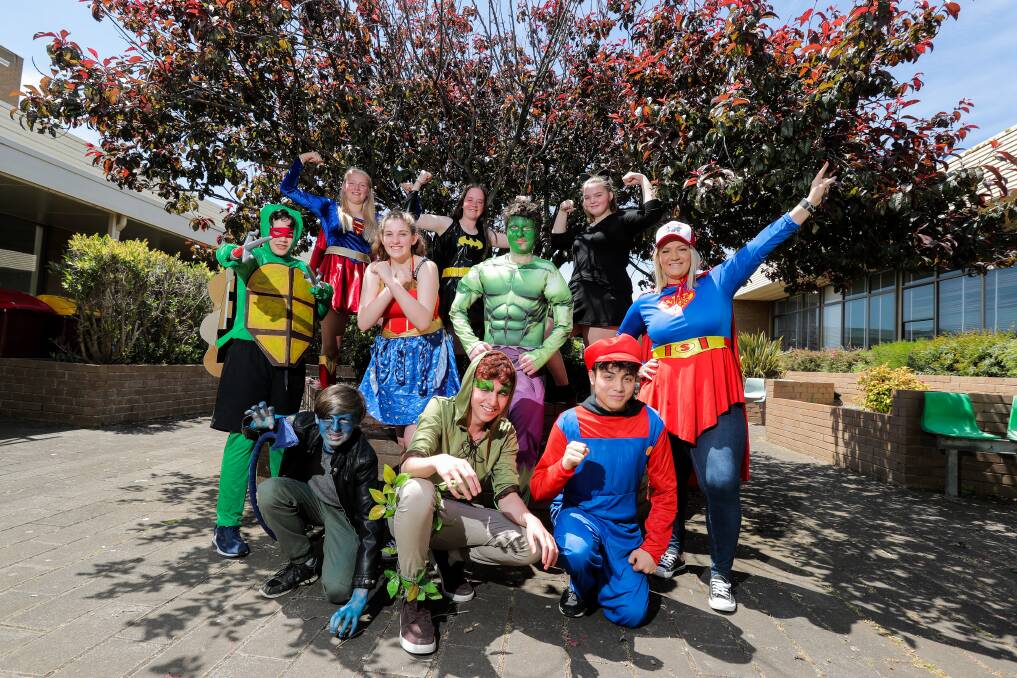 Caped crusaders: Muscular Dystrophy Awareness Warrnambool are hosting a superhero concert on Friday night at The Lady Bay Resort.