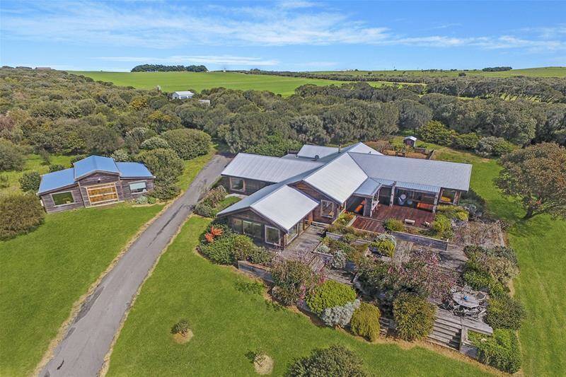 Dwelling: Popular Warrnambool children's author Paul Jennings will farewell his home on Hopkins Point Road after it sold this week in a unique reverse sale.