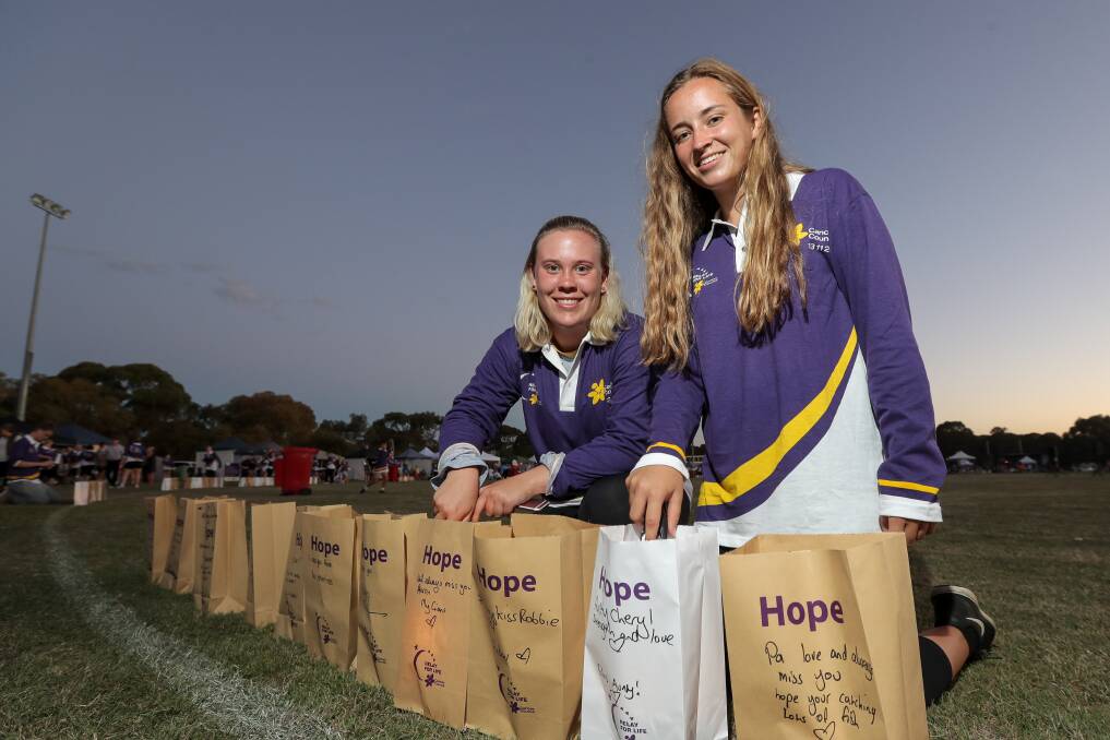 Hope: The Cancer Council's annual Relay for Life will be held at Deakin Warrnambool this Friday to Sunday. 