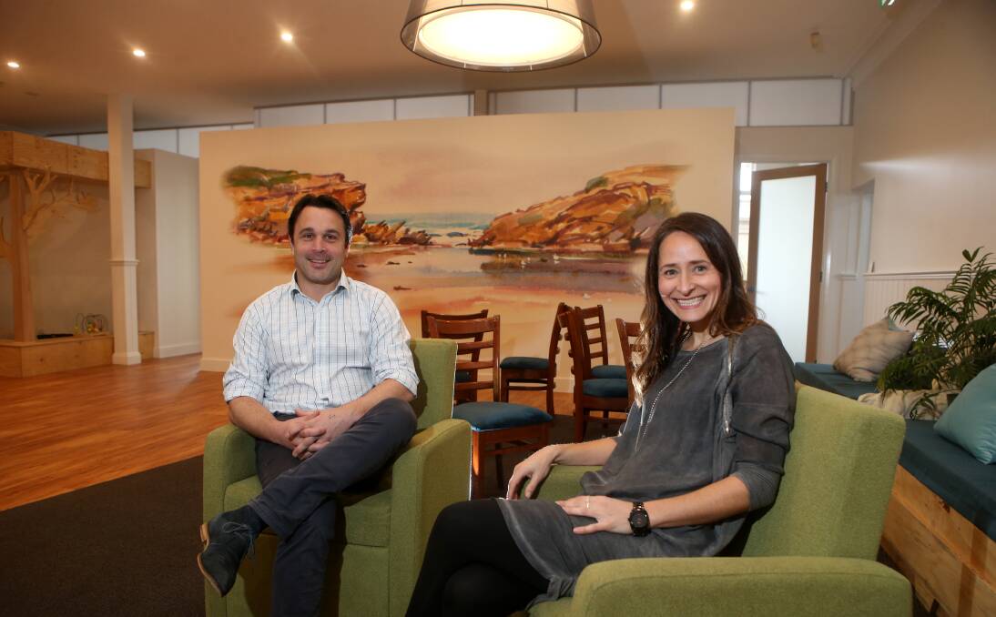A space for all: Middle Island Medical Clinic has opened the second stage of its development under the guidance of owners and partners Dr Campbell McKellar and Dr Ami Theiss. Picture: Amy Paton