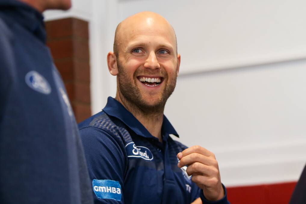 HEADING TO TOWN: Retired Geelong superstar Gary Ablett Jnr, who hung up the boots after last year's AFL grand final, will visit Warrnambool in August. Picture: Morgan Hancock