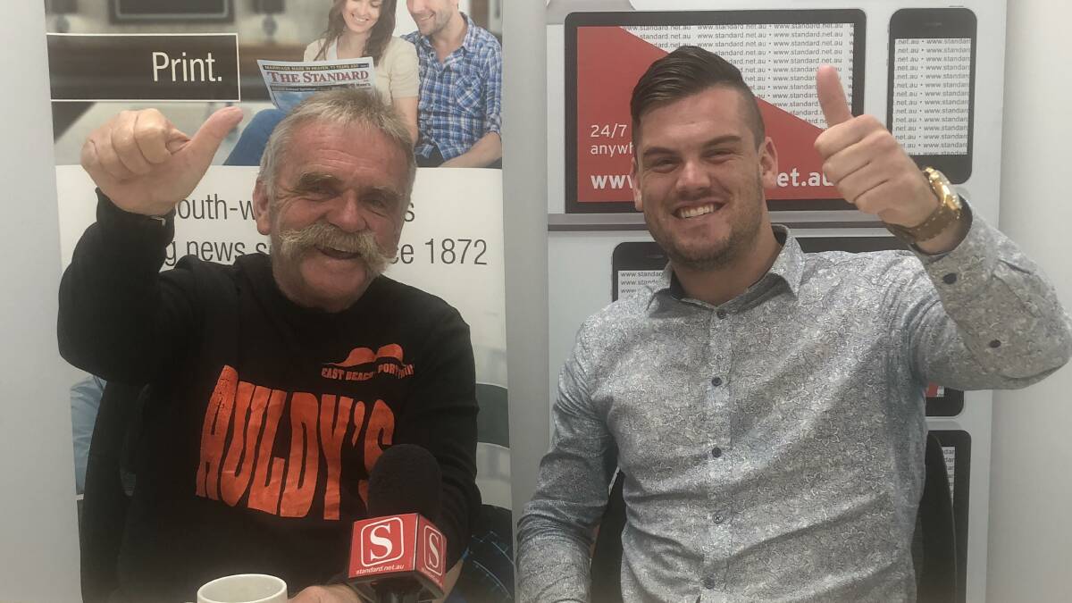 NEW FACE: Tim Auld is joined this week by sports journalist Sean Hardeman.