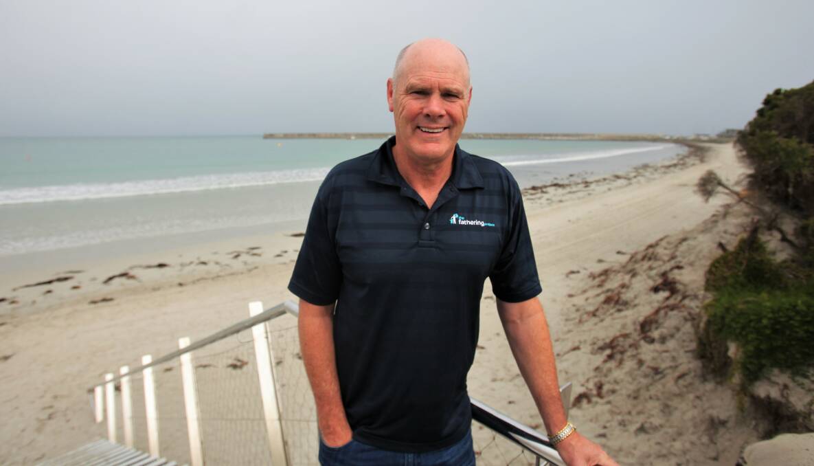 HELPING OUT: Former AFL coach Rodney Eade was in Warrnambool with the Fathering Project. Picture: Sean Hardeman