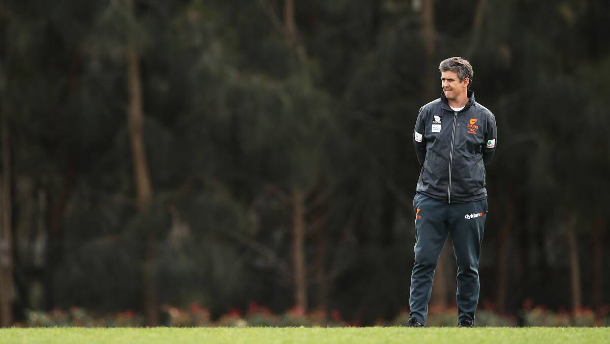 STAYING FIT: Giants coach Leon Cameron hopes his side can escape injuries in the coming weeks. Picture: Getty Images