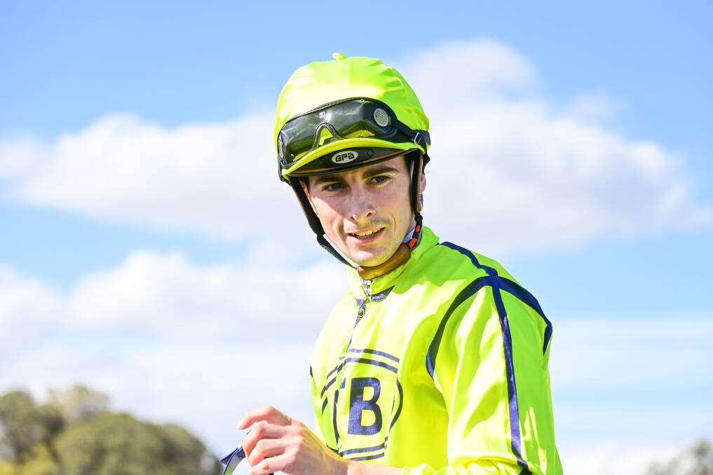 MAN FOR THE JOB: Teo Nugent will ride Flaoting Artist on Saturday. Picture: Brendan McCarthy/Racing Photos