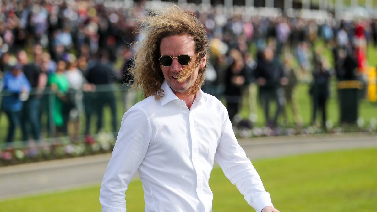 CONFIDENT: Ciaron Maher believes his promising colt, Holyfield, can jump up in distance comfortably. Picture: Morgan Hancock