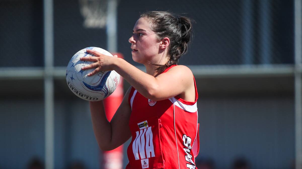 ON THE RISE: Isabella Rea is becoming a key member of South Warrnambool's open grade side. Picture: Morgan Hancock