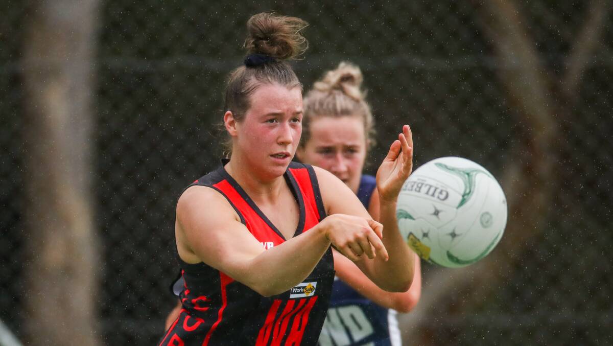 ON TRACK: Sophie Blain is playing in a firing Cobden side. Picture: Morgan Hancock